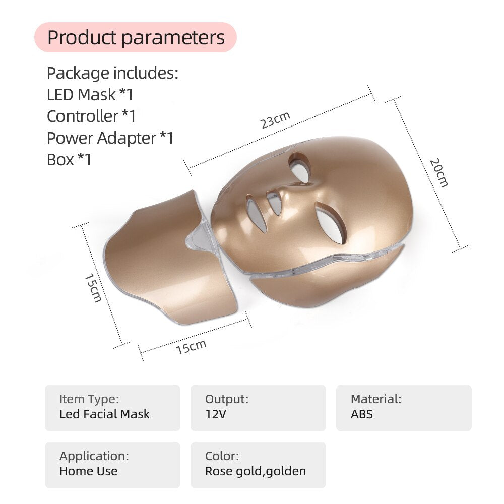 SKYN LED Facial Mask with Neck Treatment